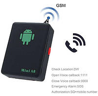 GPS Трекер мини SIM A8 с микрофоном и прослушкой GSM GPRS маячок чип