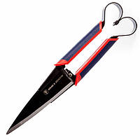 Металлические ножницы для топиари Spear & Jackson 4855KEW (Большая Британия) 4855TS (красно-синие рукоятки)