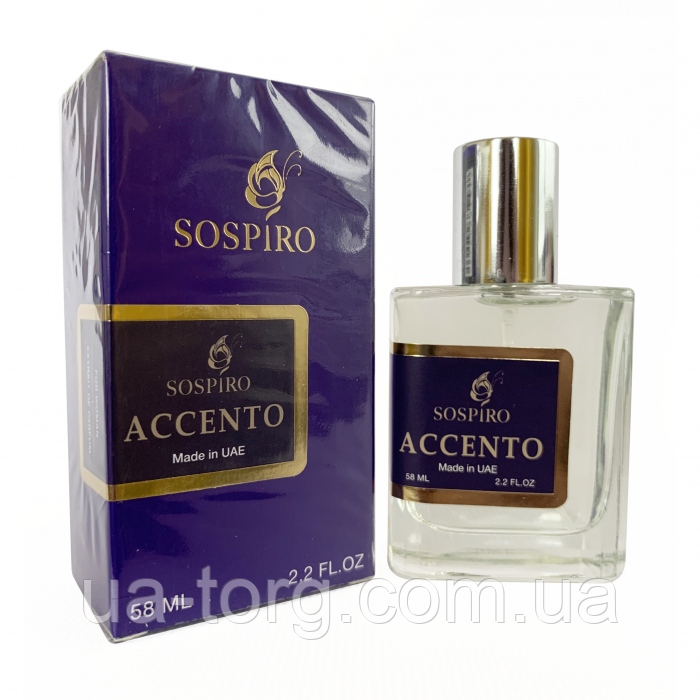 Тестер Sospiro Perfumes Accento унисекс, 60 мл