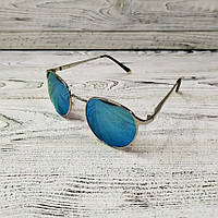 Модные зеркальные солнцезащитные очки, качественные синие мужские солнечные очки для стиля