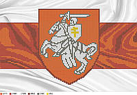 Схема  вишивки бісером прапор Беларусі