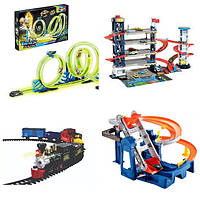 Автотреки, парковки, залізниці