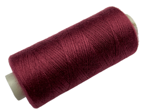 Нитка поліестер Армована No80 (аналог No40/2 400ярдів колір бордів 121)