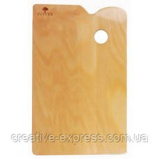 Палітра дерев., промасляна, прямокутна, 40*30см, ТМ 'Albero', К2