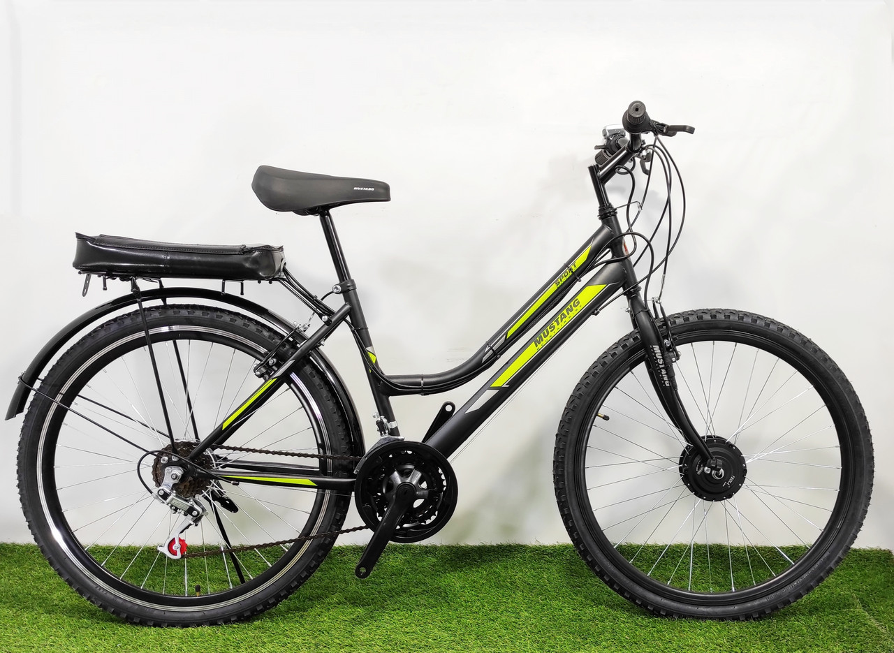 Електровелосипед Mustang Sport 26" li-ion 18A 36V/350W, 2021