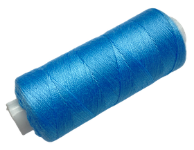 Нитка поліестер Армована No80 (аналог No40/2 400ярдів колір блакитного 255)