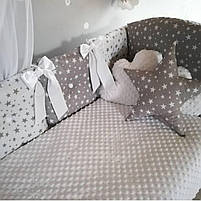 Бортик подушки в дитяче ліжечко, фото 4