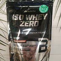 Biotech USA Iso Whey Zero Black 500 g, изолят сывороточного белка протеин з креатином