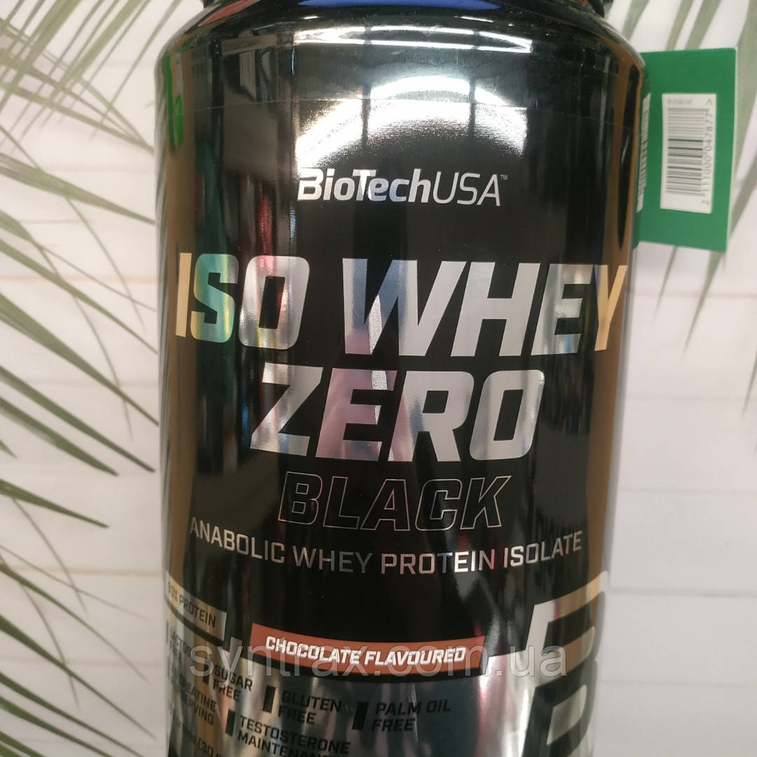 Biоtech USA Iso Whey Zero Black 908 g, з'їдають сироватки протеїнів