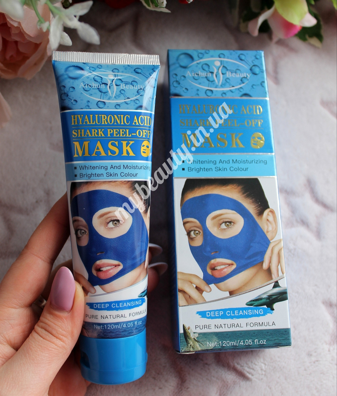 Маска для обличчя Aichun Beauty Hyaluronic Acid Shark Peel-Off освіжаюча