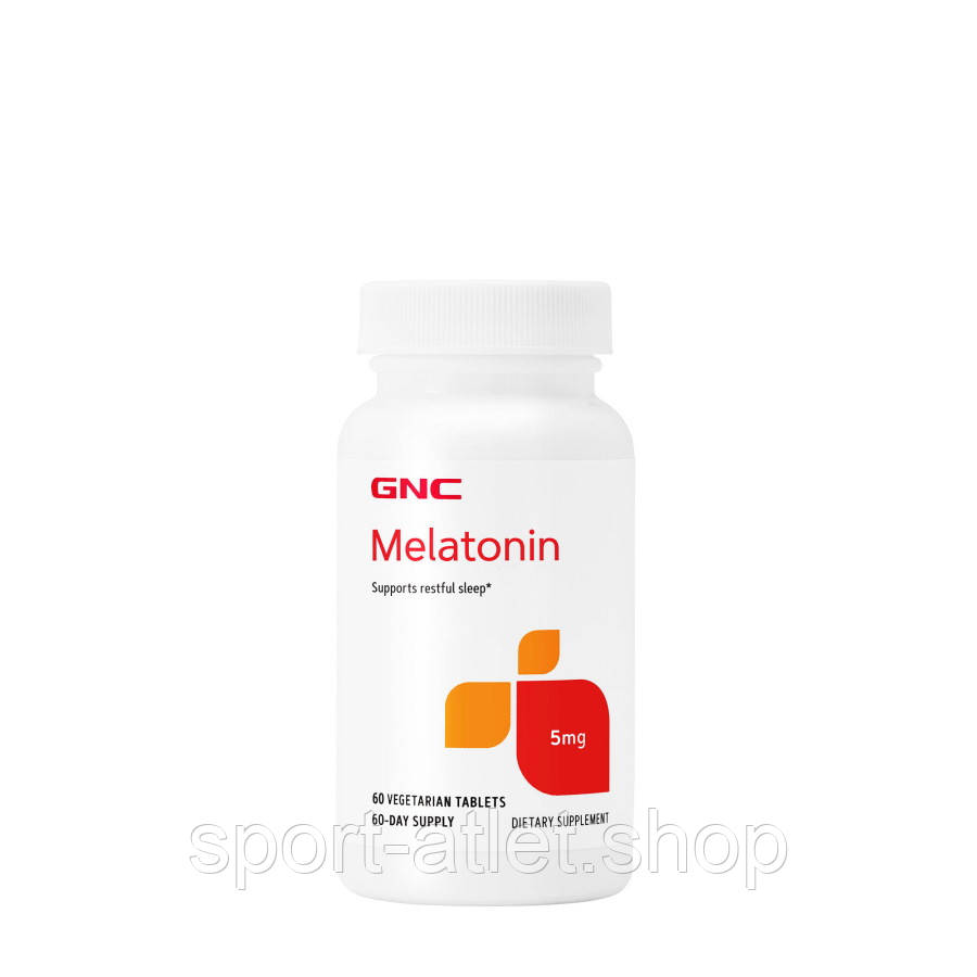Натуральна добавка GNC Melatonin 5, 60 таблеток