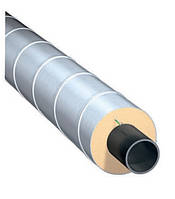 Труба стальная в ППУ изоляции 57/125 СПИРО предизолированная ПИТ в металлической оболочке