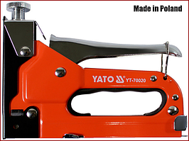 Степлер меблевий універсальний Yato YT-70020
