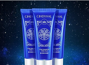 Шампунь маска незмивна для волосся з блискітками, Cindynail, 80 мл