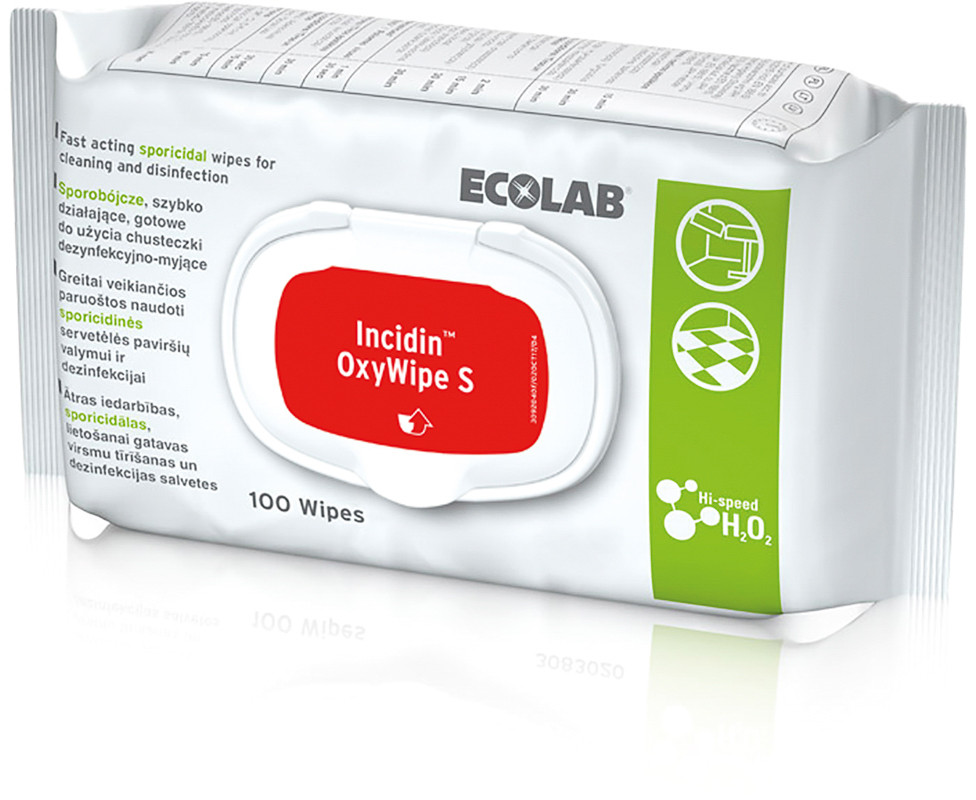 Інцидін ОксіВайп Ес (Incidin OxyWipe S), серветки 100шт