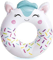Дитячий надувний круг Мила істота (білий), Intex, 59266