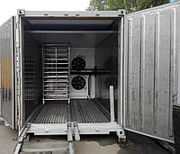 Холодильні камери для зберігання й заморожування риби, фаршу, м'яса.