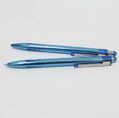 B-023B(0.7MM) ручка мет шар J.O Premium син металлик