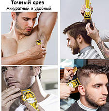 Машинка для стрижки Surker Hair Clippers Cordless (K7S-gold), фото 6