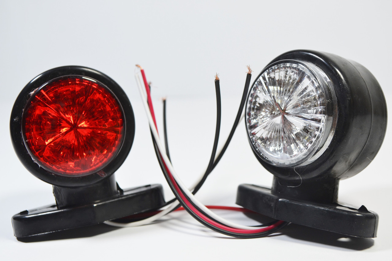 Габарит LED 24V заносу причепа Права сторона та ліва 24вольт (78 мм*45 мм*78 мм), фото 1