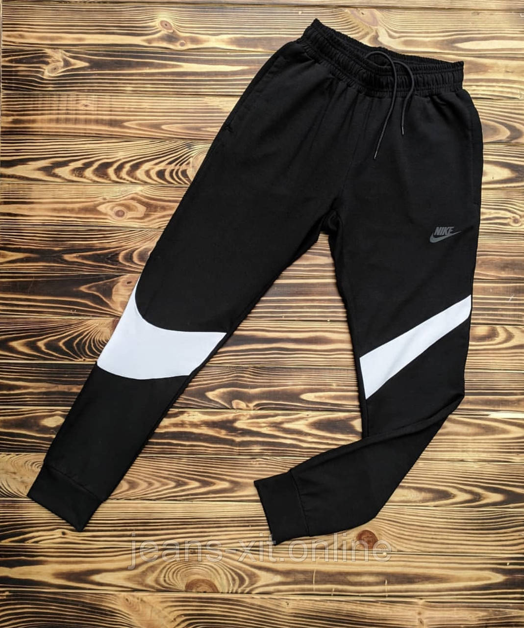 Брюки чоловічі L(р) чорні 103-1-20 Nike Туреччина Весна-C