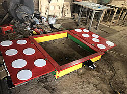 Пісочниця "Сонечка" Сонечко (Закривається). Будь-який колір Розміри 3000х1750х330 мм