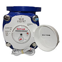 Лічильник води турбінний фланцевий Baylan W-5 Ду 200, фото 4