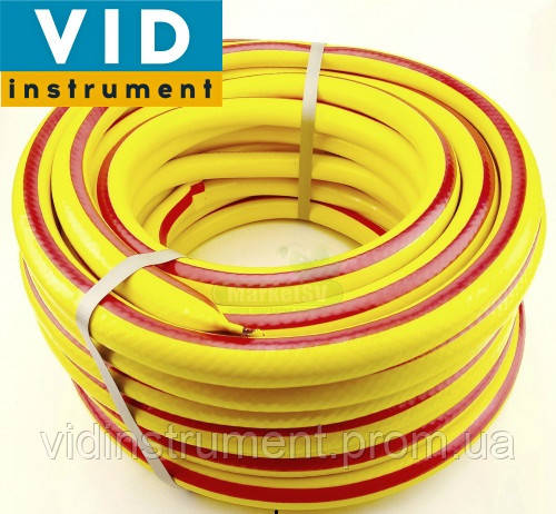 Шланг поливочный трехслойный Evci Plastic Радуга 1д 30м, фото 2