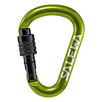 Карабин Salewa HMS Screw G2 Small Black Green зеленый