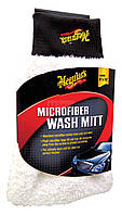 Рукавиця мікрофіброва для мийки Meguiar's Ultimate Microfiber Wash Mitt 20х25 см. (E102EU)