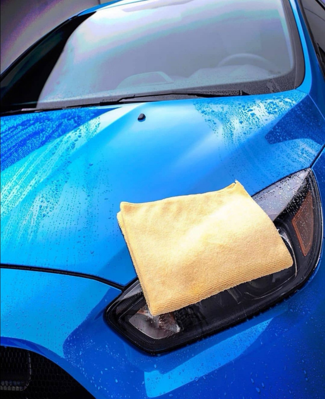 Набор полотенец микрофибровых Meguiar's Supreme Shine Microfiber Towel 40х60 см. 3 шт. желтые (X2020EU) - фото 3 - id-p1390009831