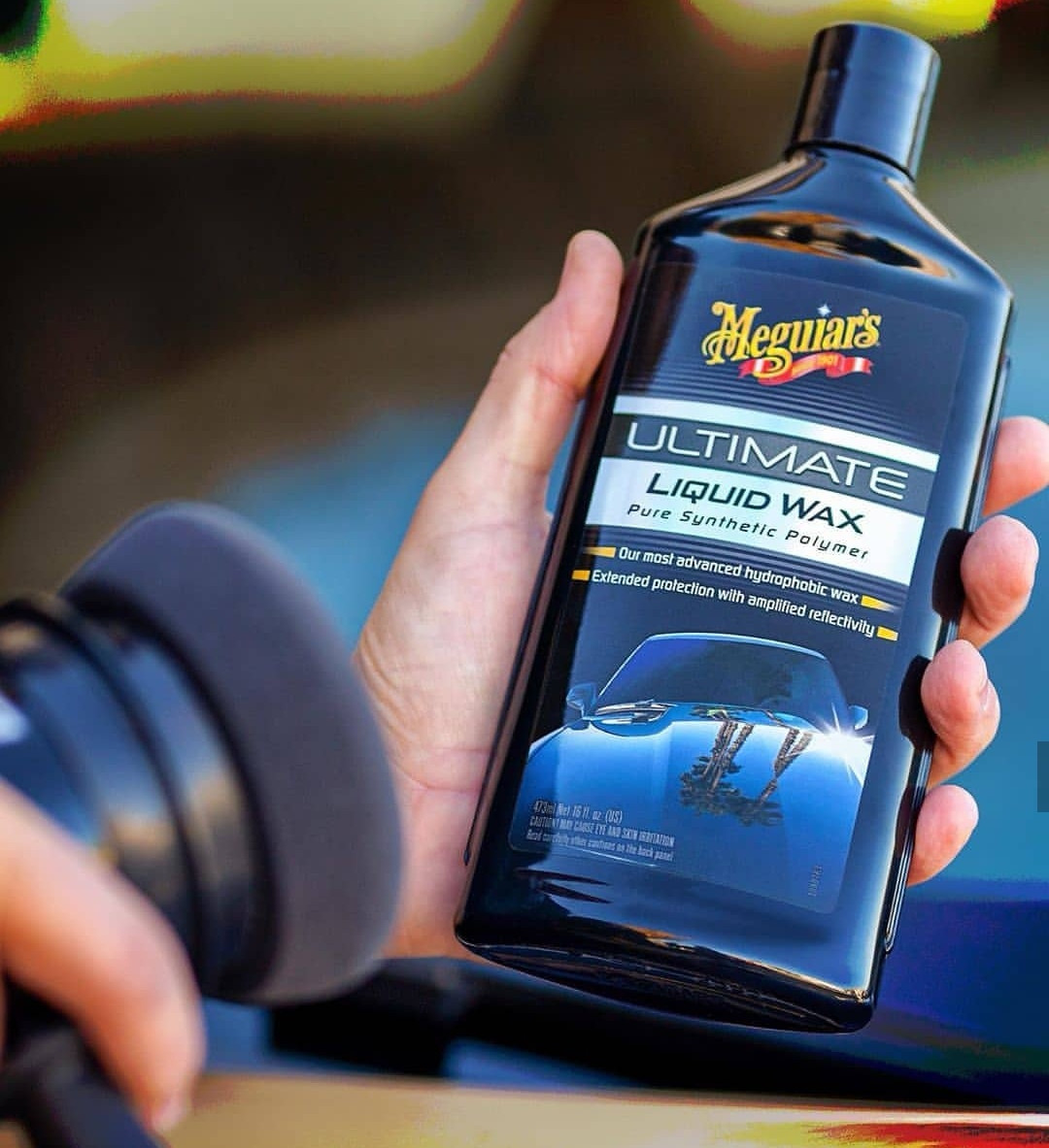 Cинтетический жидкий воск Meguiar's Ultimate Liquid Wax 473 мл. (G18216) - фото 7 - id-p1390009837