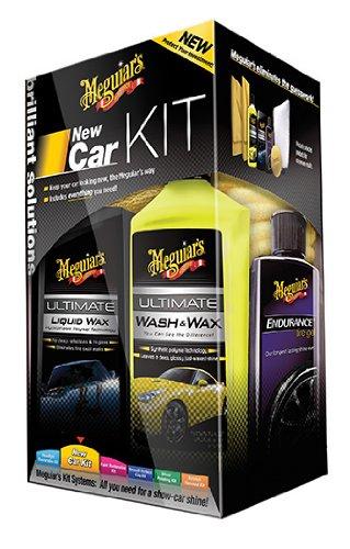 Подарунковий набір для догляду за новим автомобілем - Meguiar's New Car Kit (G3200)