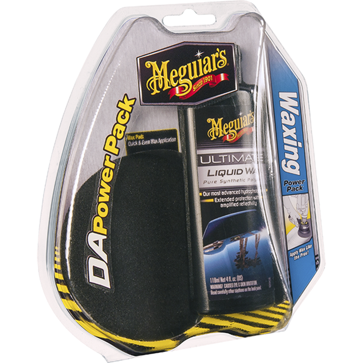 Набір для нанесення воску Meguiar's DA Waxing Power Pack (G3503INT) подарунок автомобілісту
