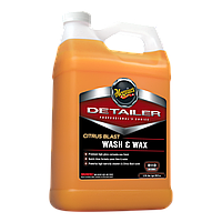 Концентрат шампунь с воском карнаубы Meguiar's Detailer Citrus Blast Wash & Wax 3,79 л. (D11301)