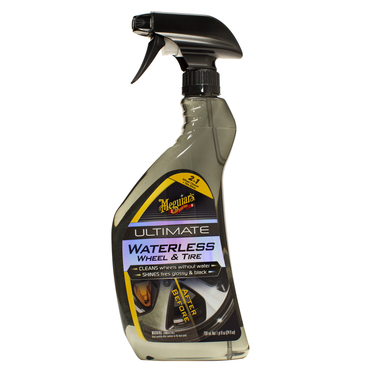 Суха мийка для дисків і шин Meguiar's Ultimate Waterless Wheel & Tire 709 мл (G190424)