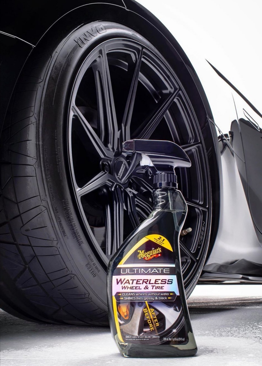 Сухая мойка для дисков и шин Meguiar`s Ultimate Waterless Wheel & Tire 709 мл. (G190424) - фото 9 - id-p1390010022