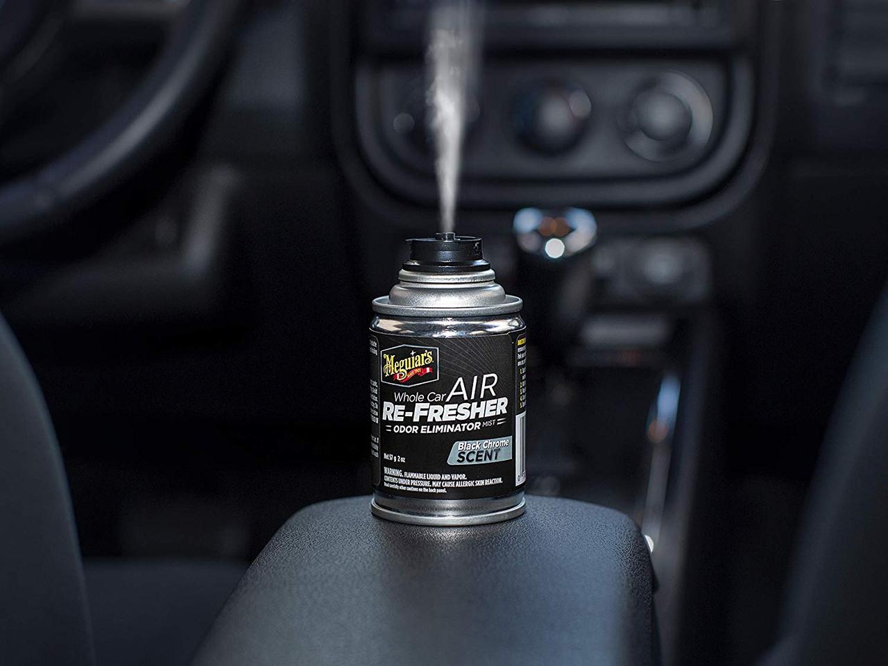 Освежитель воздуха "Черный хром" аромат Meguiar`s Air Re-Fresher Black Chrome Scent 57 г. (G181302) - фото 8 - id-p1390010024