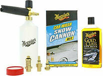 Пінокомплект з шампунем Meguiar's Gold Calss Snow Foam Cannon Kit 473 мл (G192000EU)