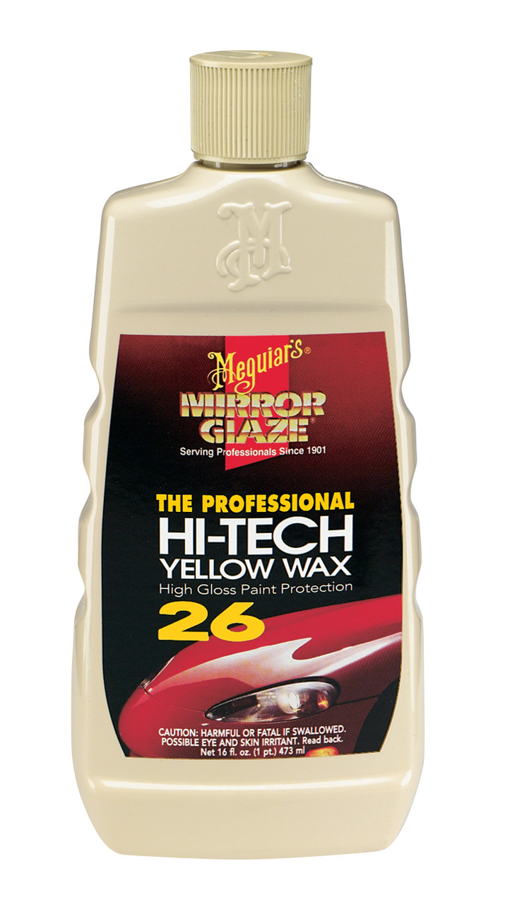 Натуральный желтый воск Meguiar's Professional Hi-Tech Yellow Wax 473 мл. (M2616) - фото 1 - id-p1390010434