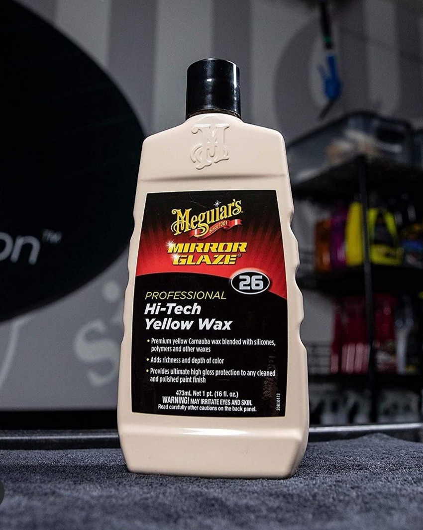 Натуральный желтый воск Meguiar's Professional Hi-Tech Yellow Wax 473 мл. (M2616) - фото 2 - id-p1390010434