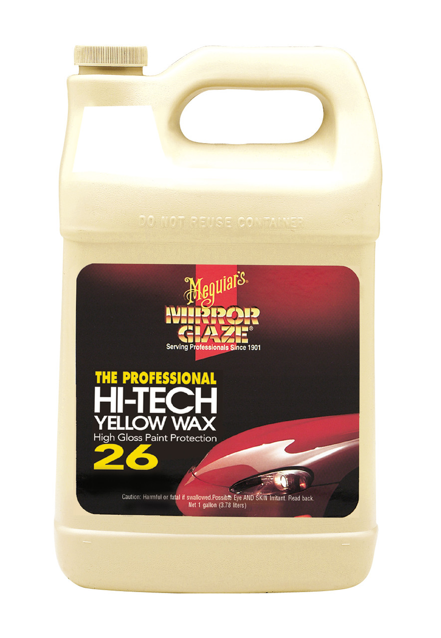 Натуральный желтый воск Meguiar's Professional Hi-Tech Yellow Wax 3,79 л. (M2601) - фото 1 - id-p1390010435