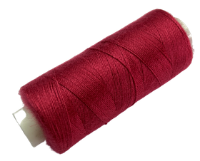 Нитка поліестер Армована No50 (аналог No36 джинсова) 200ярдів червоний 115