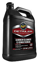 Очисник та кондиціонер для шкіри Meguiar's Detailer Leather Cleaner and Conditioner 3,79 л. (D18001)