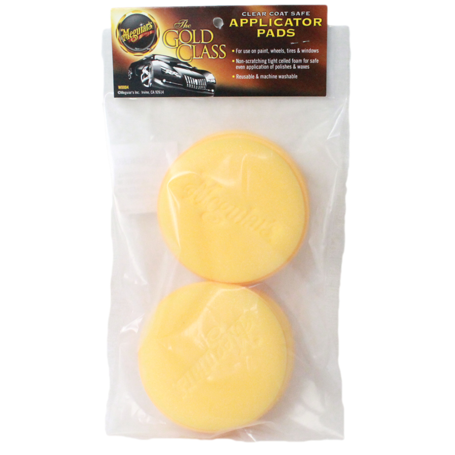 Набір аплікаторів поролонових - Meguiar's Gold Class Foam Applicator Pads 10 див. 4 шт. (W0004), фото 1