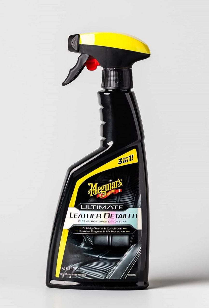 Спрей 3 в 1 для ухода за кожаным салоном Meguiar's Ultimate Leather Detailer 473 мл. (G201316) - фото 3 - id-p1390010617