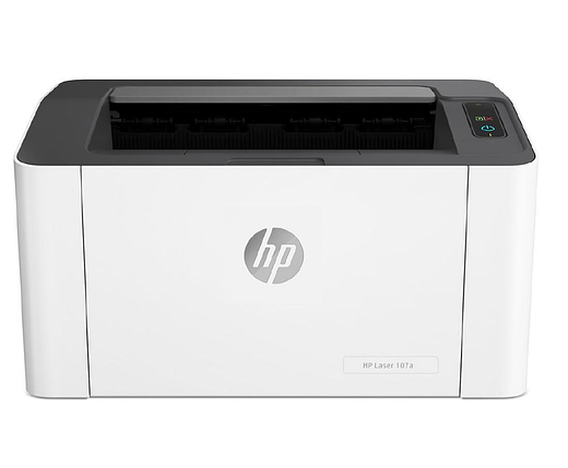 Принтер лазерный ч/б A4 HP Laser 107a (4ZB77A), White/Black, фото 1