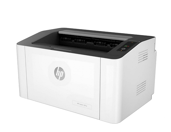 Принтер лазерный ч/б A4 HP Laser 107a (4ZB77A), White/Black, фото 3