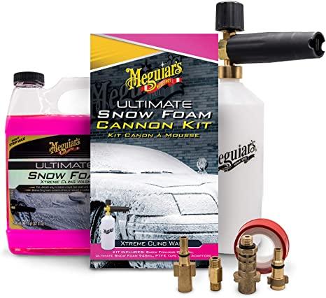 Пінокомплект з шампунем Meguiar's Ultimate Snow Foam Cannon Kit 946 мл (G194000EU)