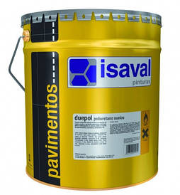 Двокомпонентна фарба для підлоги ISAVAL Duepol 4 л